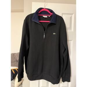 Lacoste 3/4 zip pullover size 3xl/ FR 8  (runs small)